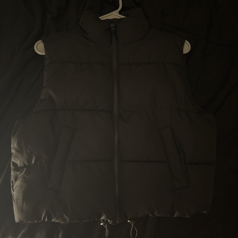 No Boundaries Black Puffer Vest